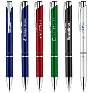 All-in-a-row ballpoint