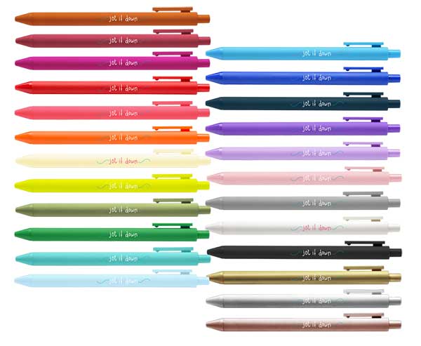 jotter promotional pen in bright color