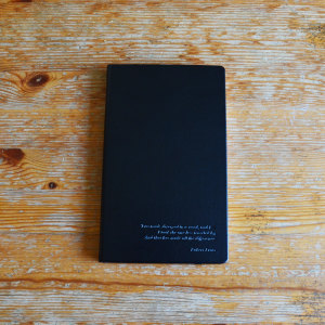 Hard cover leatherette notebook