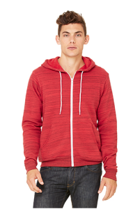 Bella Canvas cotton poly hoodie