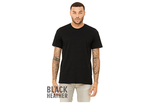 black short sleeve tee