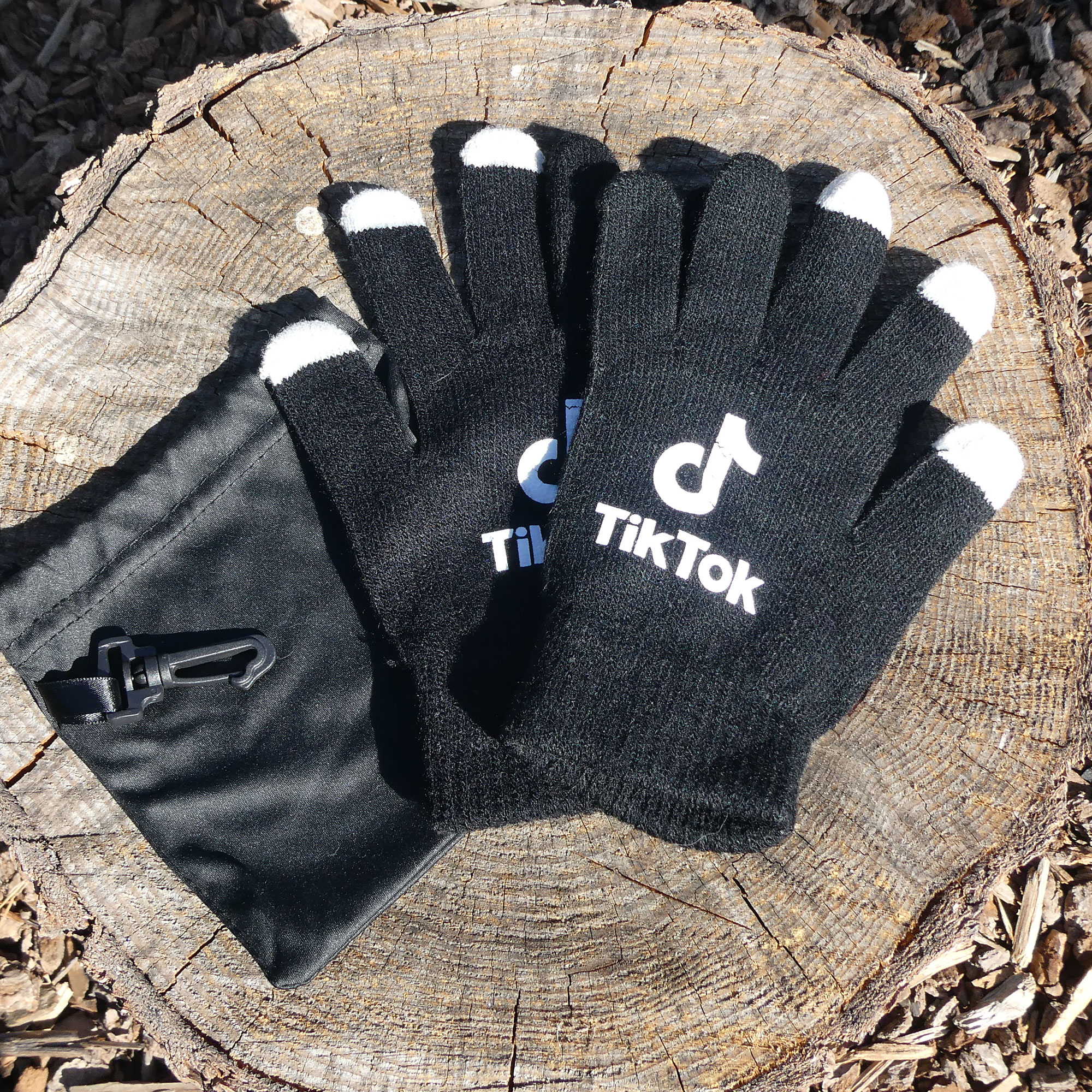 touchscreenglovewithlogopouch Garuda Promo and Branding Solutions