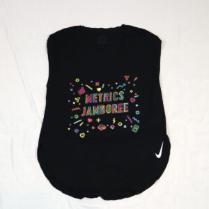 Nike Running Tee with full color heat transfer