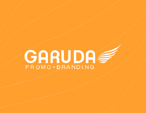 Garuda Promo Branding Logo in orange