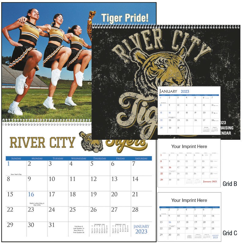 customizable calendar made by garuda promotions