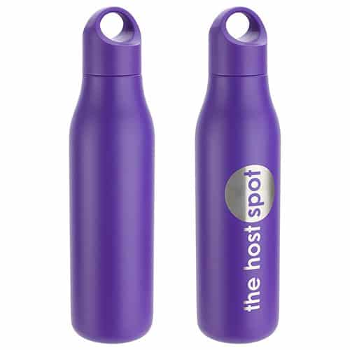 purple stainless steel bottle
