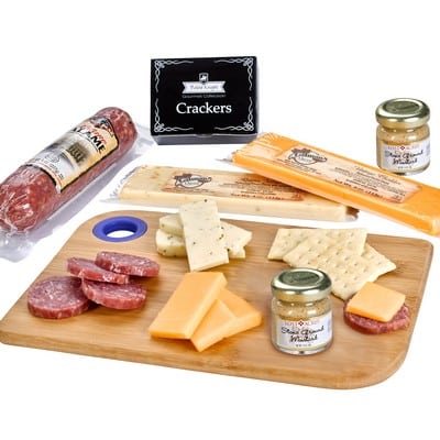 meat and cheese gift box from garuda promotions