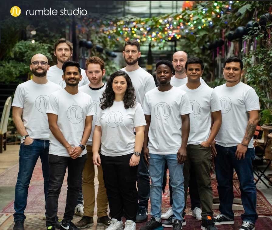 rumble studio tshirts