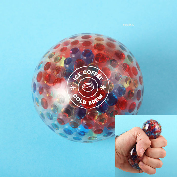 confetti stress ball
