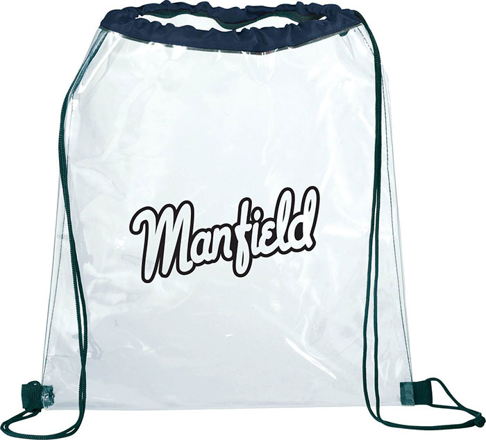 vinyl drawstring backpack