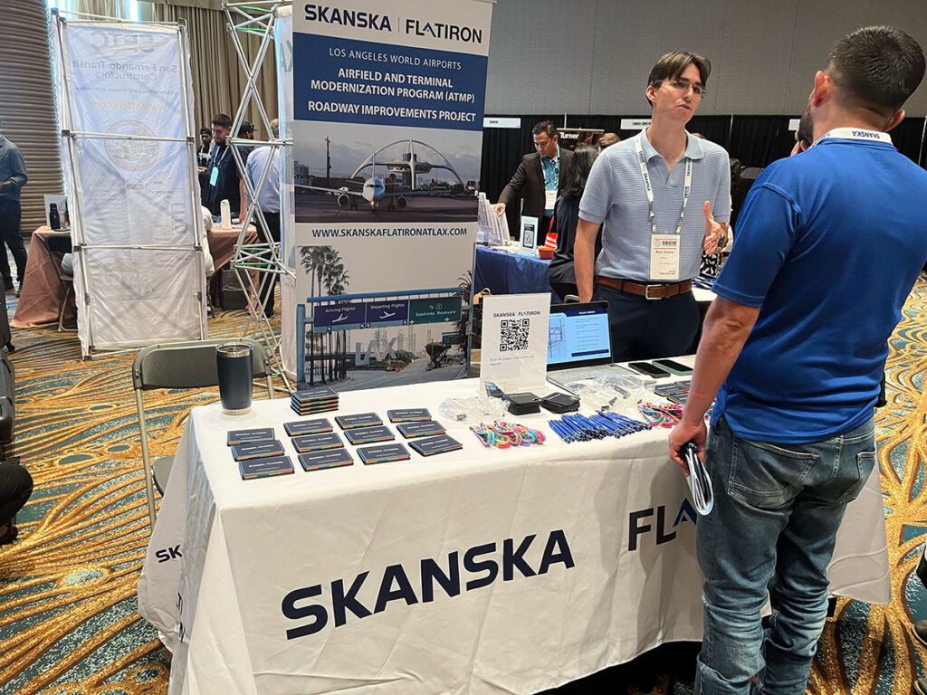 skanska flatiron booth