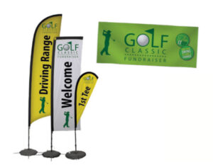 golf flags